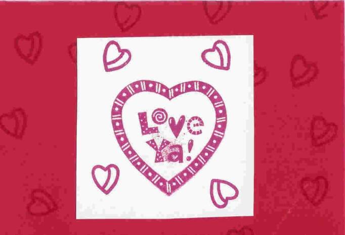 Love Ya Card