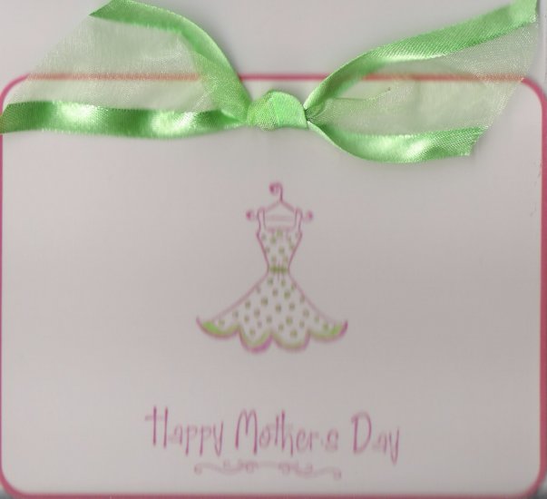 Dress Happy Mother's Day Card