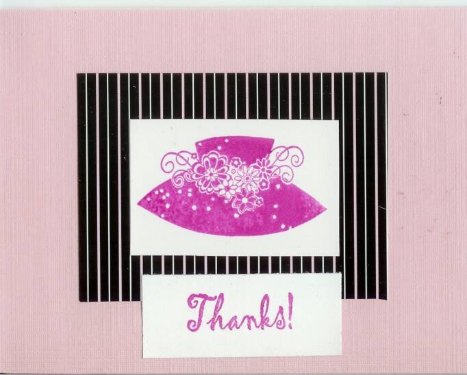 Hat Thank You Card