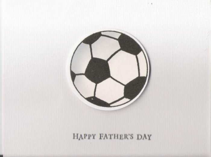 Soccer Father's Day Card