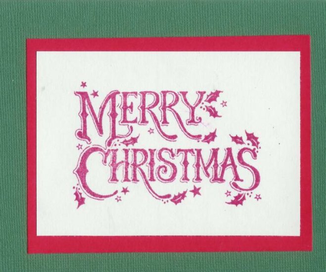 Merry Christmas Card