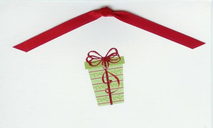 Christmas Present Card
