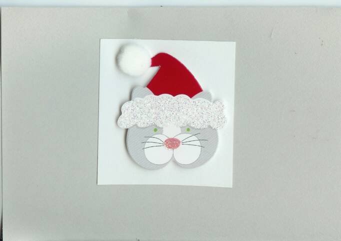 Kitty Christmas Card