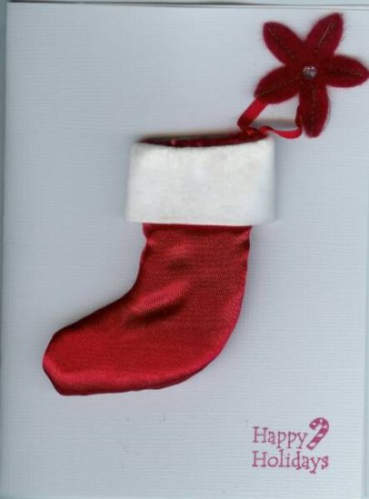 Christmas Stocking Card