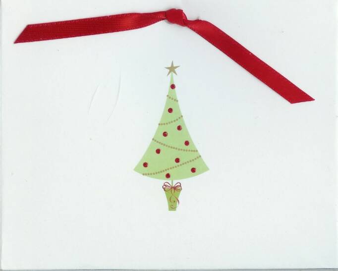Christmas Tree Card