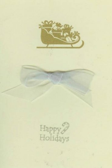 Happy Holidays Sleigh Ride Card