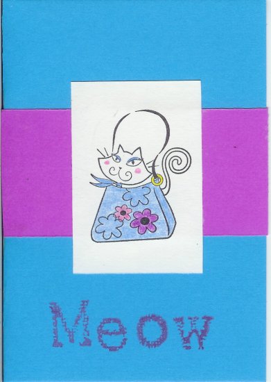 Cat's Meow Card