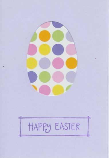 Happy Easter Egg Card