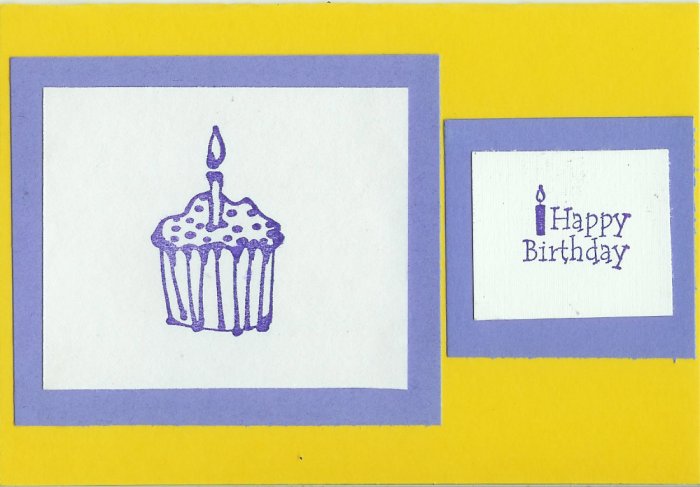 Birthday Cupcake Card