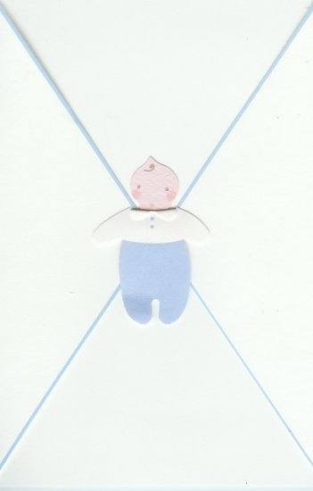 Bundle of Joy Baby Boy Card