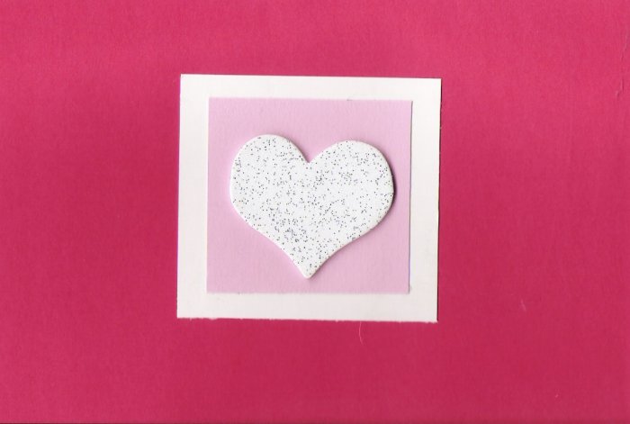 Glitter My Heart Card