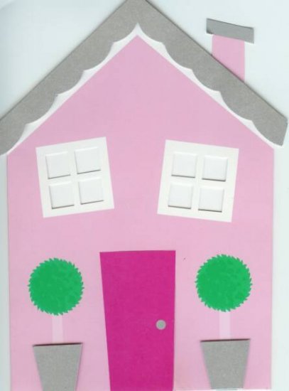 House Shaped Card