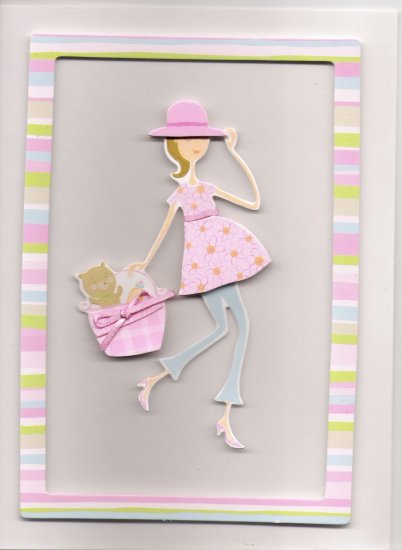 Mod Mom-to-Be Card