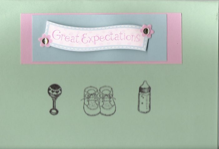 Great Expectations Baby Card
