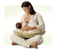 Boppy Pillow with Cotton Slipcover