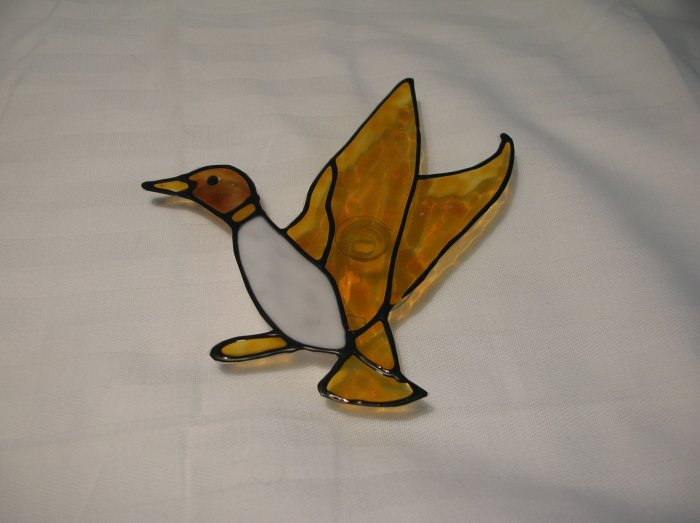 Duck Pop Bottle Suncatcher
