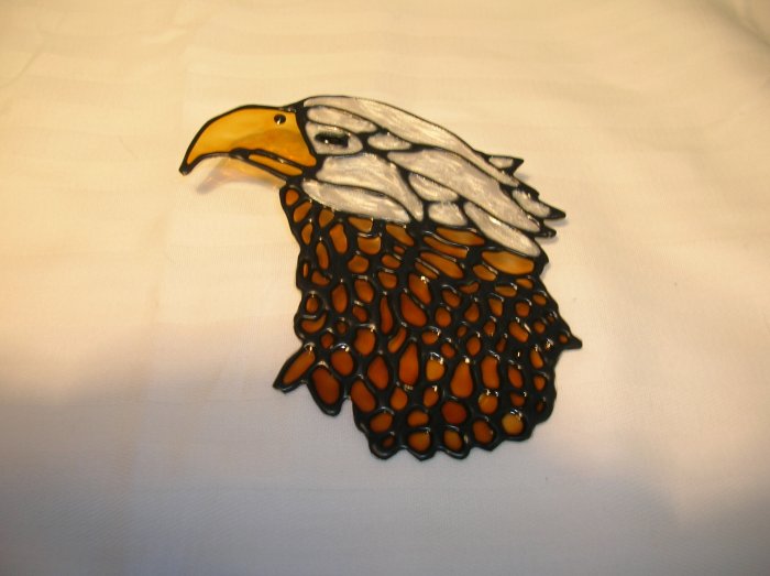 Great Eagle Pop Bottle Suncatcher