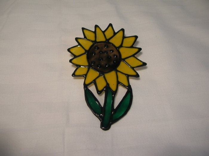 Sunflower Pop Bottle Suncatcher