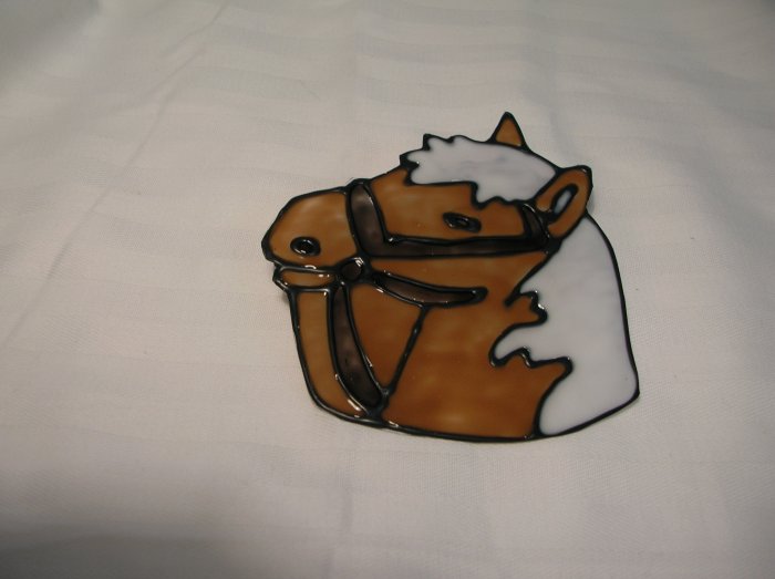 Horse Pop Bottle Suncatcher