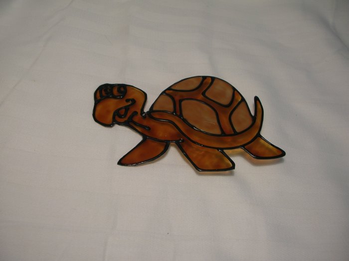 Turtle Pop Bottle Suncatcher
