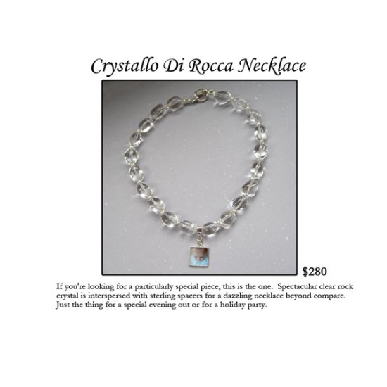 Crystallo Di Rocca Necklace
