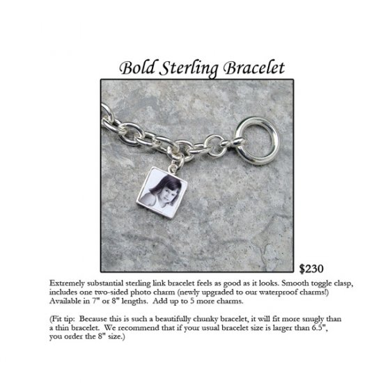 Bold Sterling Silver Bracelet