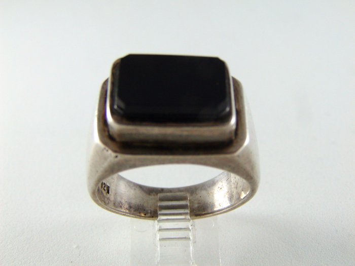 VINTAGE STERLING SILVER RING SZ 11 SIGNED ND