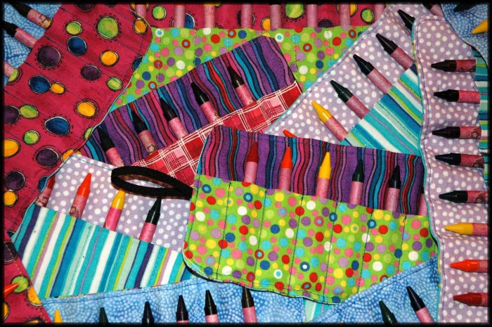 Girls Crayon Roll