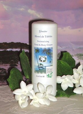 Monoi de Tahiti Hand & Body Cream 6oz Bottle