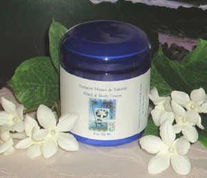 Monoi de Tahiti Tiare Gardenia Hand & Body Cream 8oz Jar