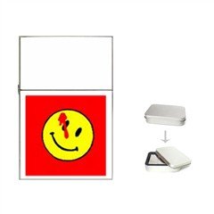 smily with bullet hole Flip Top Lighter