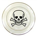 Jolly Roger Porcelain Plate