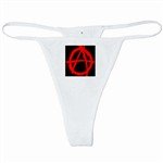 Anarchy White Thong