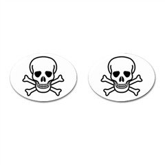 Jolly Roger Cufflinks (Oval)