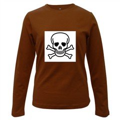 Jolly Roger Women's Long Sleeve Dark T-Shirt