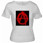 Anarchy Ladies Baby Doll T-Shirt