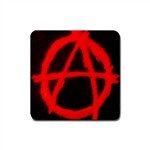 Anarchy Rubber Square Coaster (4 pack)