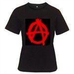 Anarchy Women's Black T-Shirt