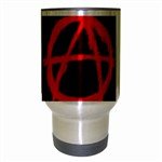 Anarchy Travel Mug (Silver Gray)