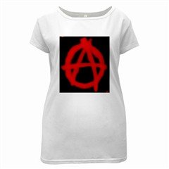 Anarchy Maternity White T-Shirt