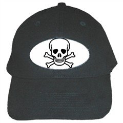 Jolly Roger Black Cap