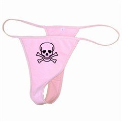 Jolly Roger Low Rise Thong, punk, goth, rock