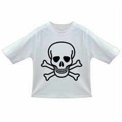 Jolly Roger Infant/Toddler T-Shirt, punk, goth, rock