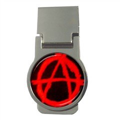 Anarchy Money Clip (Round), punk, goth, rock