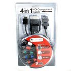 4-in-1 Component Video Cable for Wii / XBox / PS3 / PS2