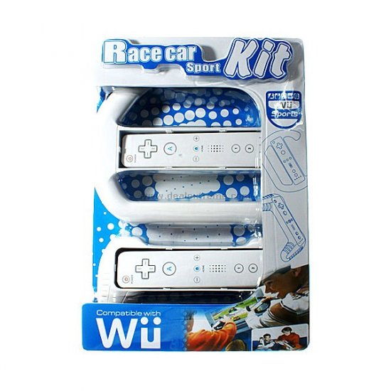 2-in-1 Racing Sports Kit for Wii Remotes