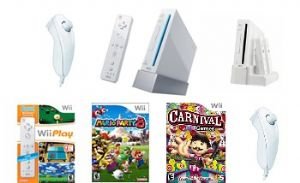 Nintendo Wii Ultimate Bundle - With 40 Great Games, Docking Station And 4 Controllers