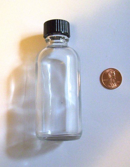 2 Ounce Plain Bottle with scented oil