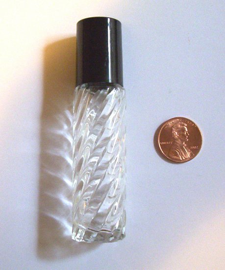 Striped Roll-On Bottle with scented oil