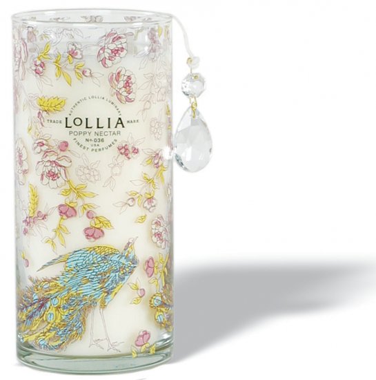 LOLLIA Inspire Poppy Nectar Tall Perfumed Luminary